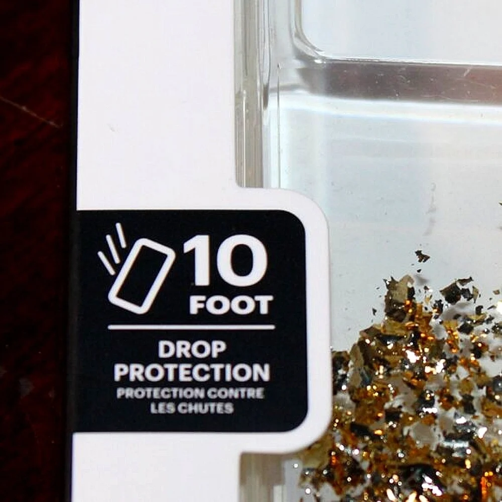 Case-Mate Gold Glitter iPhone 14 Pro Case - New